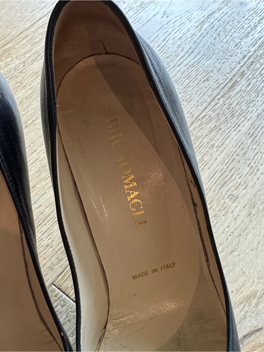 BRUNOMAGLI Tara Black Stiletto Pumps - Picture 2 of 5